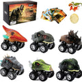 Trekk tilbake dinosaur minibil