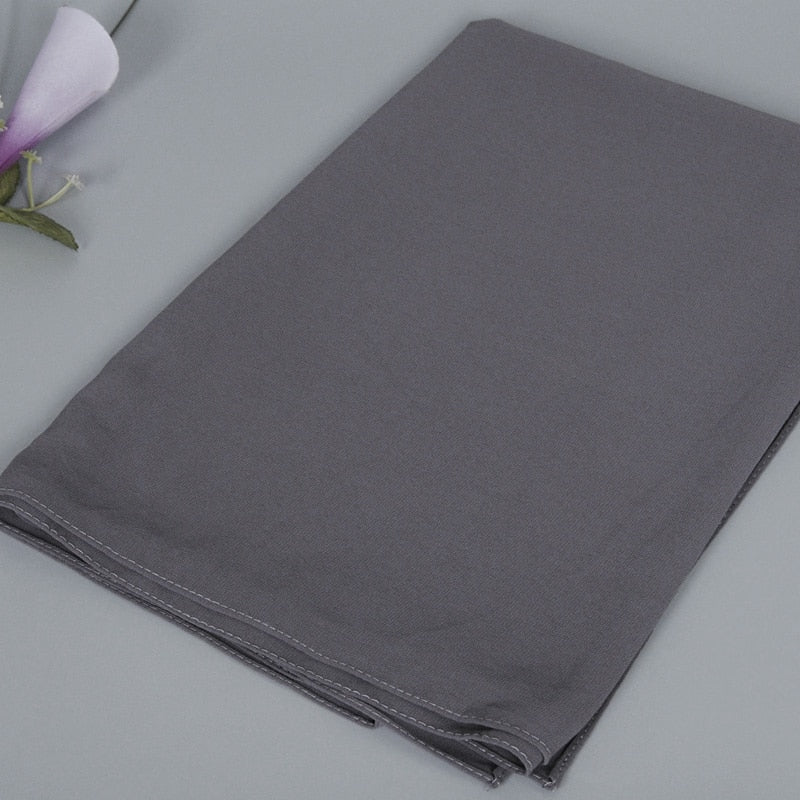 Instant Chiffon-hijab med dobbel hempe