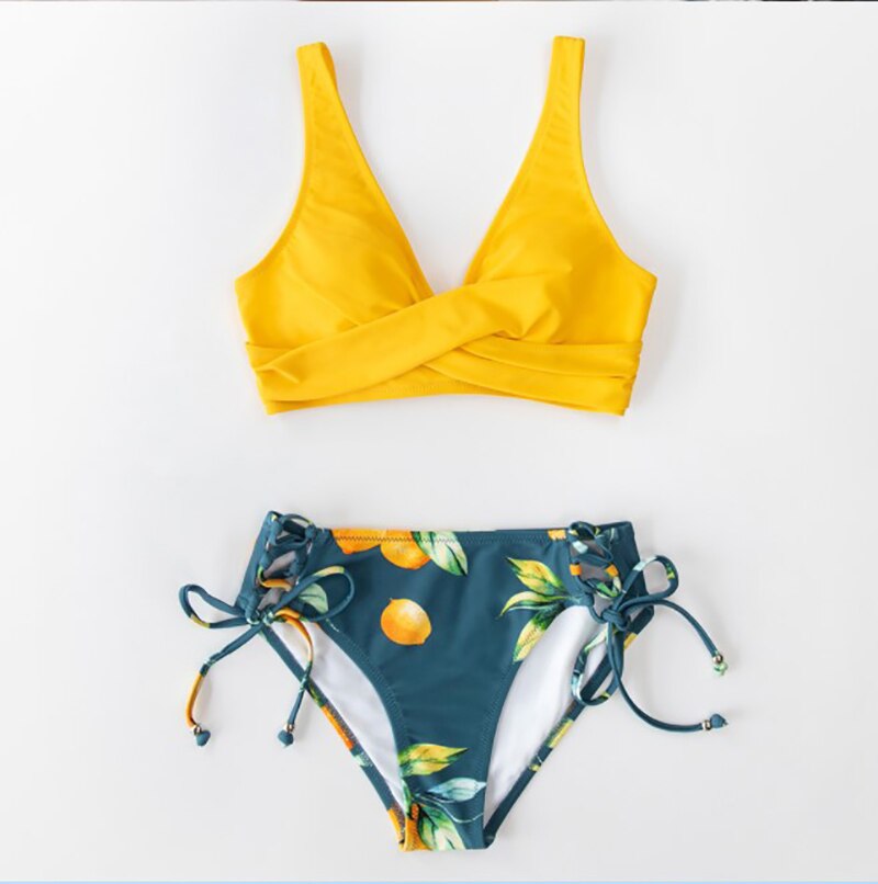 Sexy push-up-badedrakt Monokini