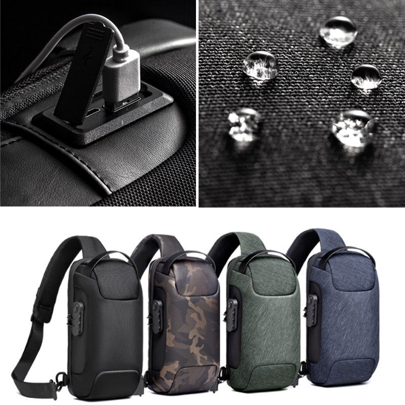 Crossbodyveske for menn