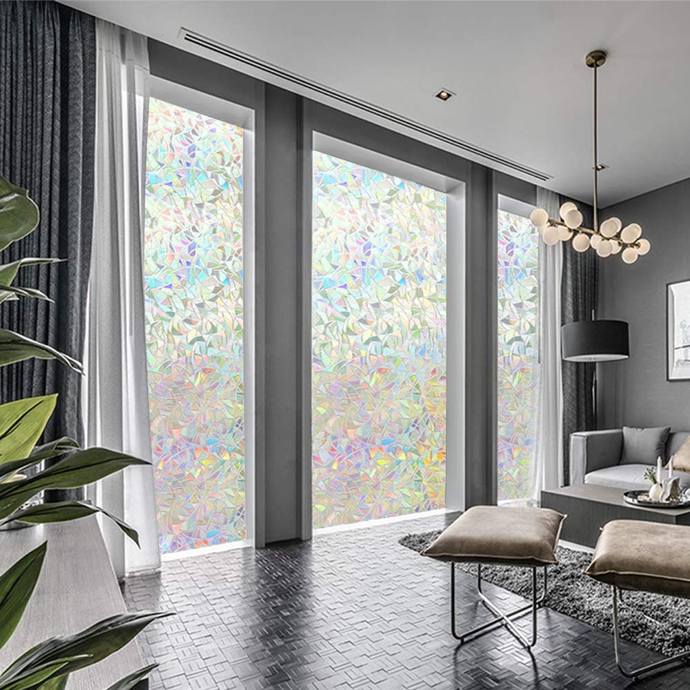 3D-regnbue glassfolie