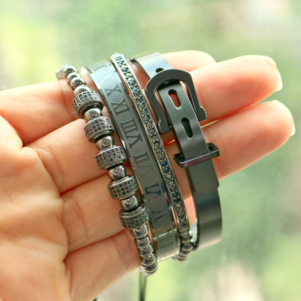 Titanium armbåndssett
