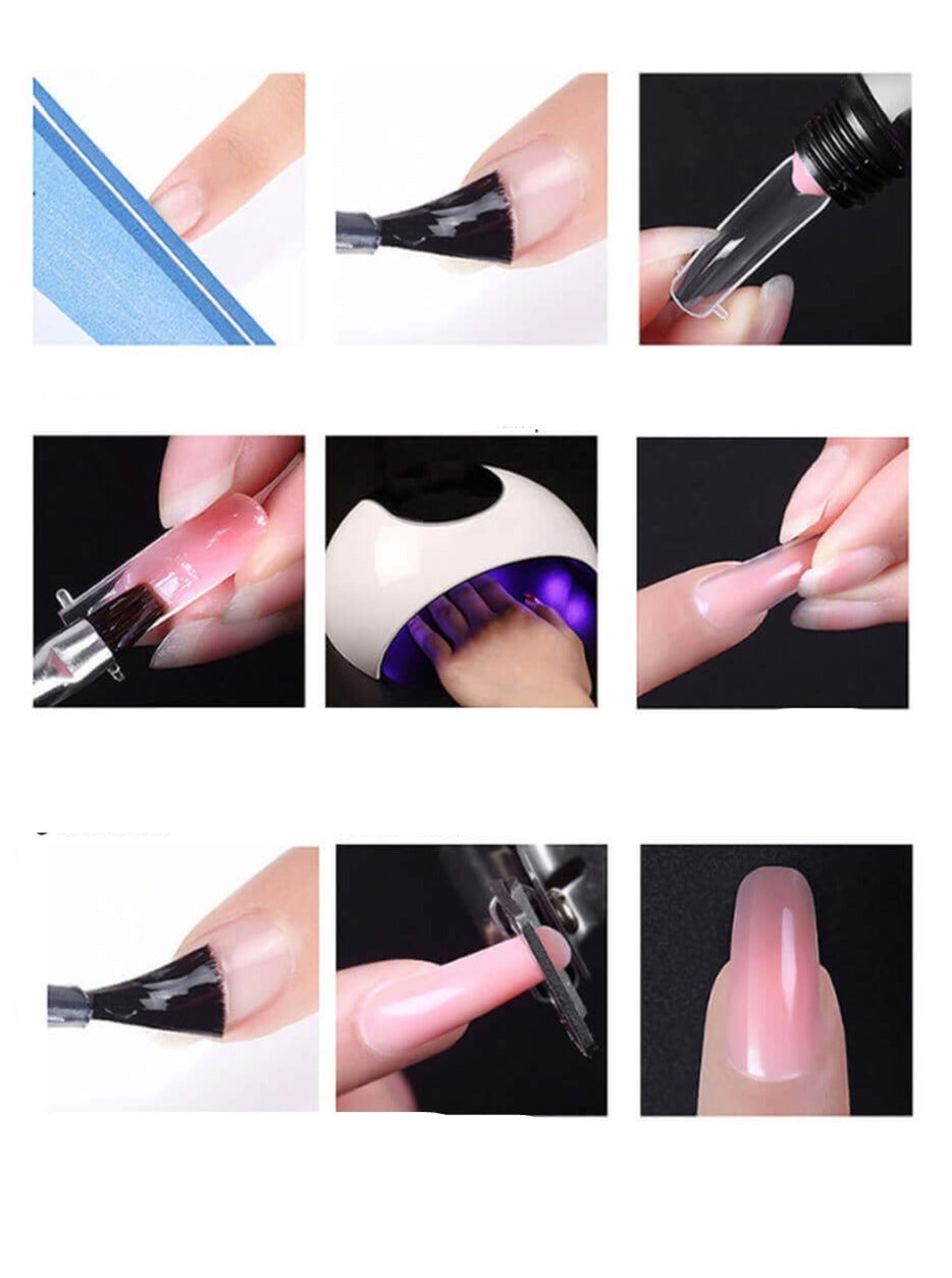 Luksuriøst Poly Gel Nail Kit