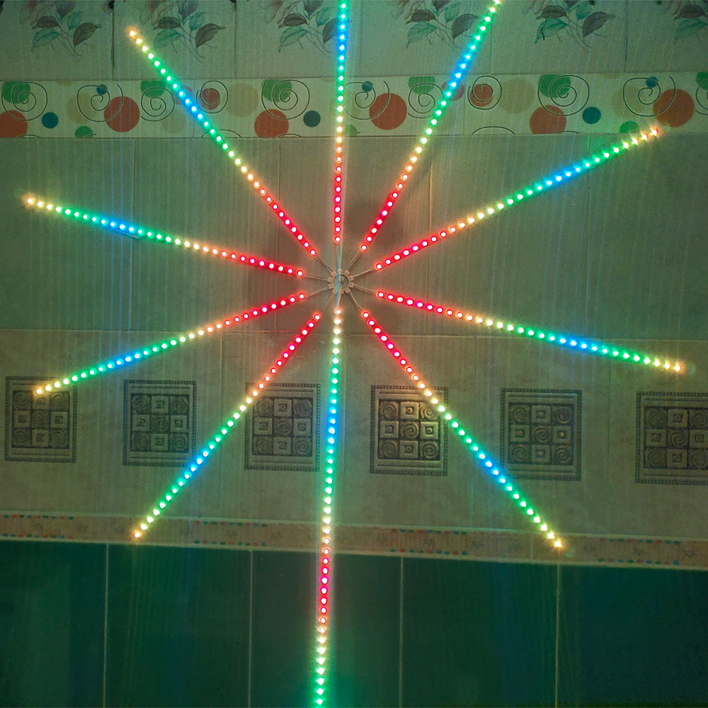 Fyrverkeri LED-lys