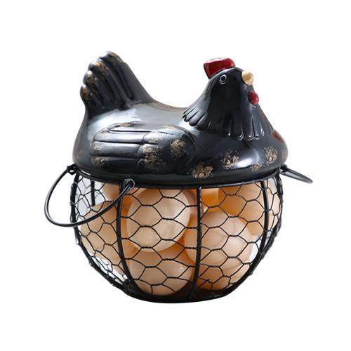 Oppbevaringskurv for egg i keramikk