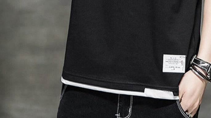Oversized T-skjorte for herre