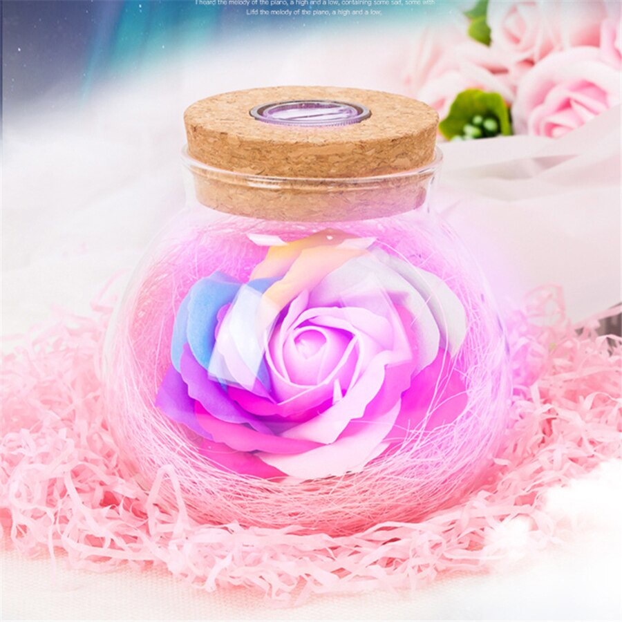 Bloom - LED Roseflaskelampe
