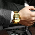 Diamantstil Vanntett Kvarts Armbåndsur