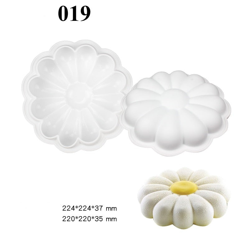 3D dessertformer i silikon