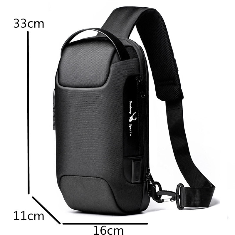Crossbodyveske for menn