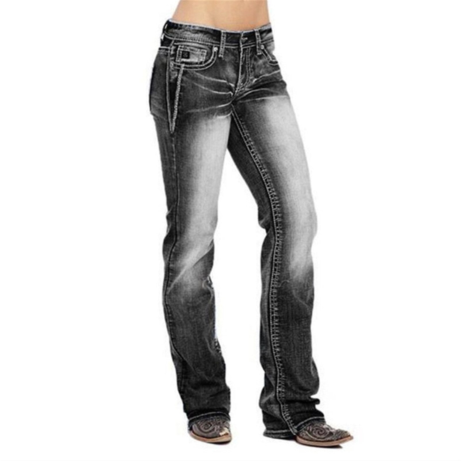 Denim Boot Cut-jeans