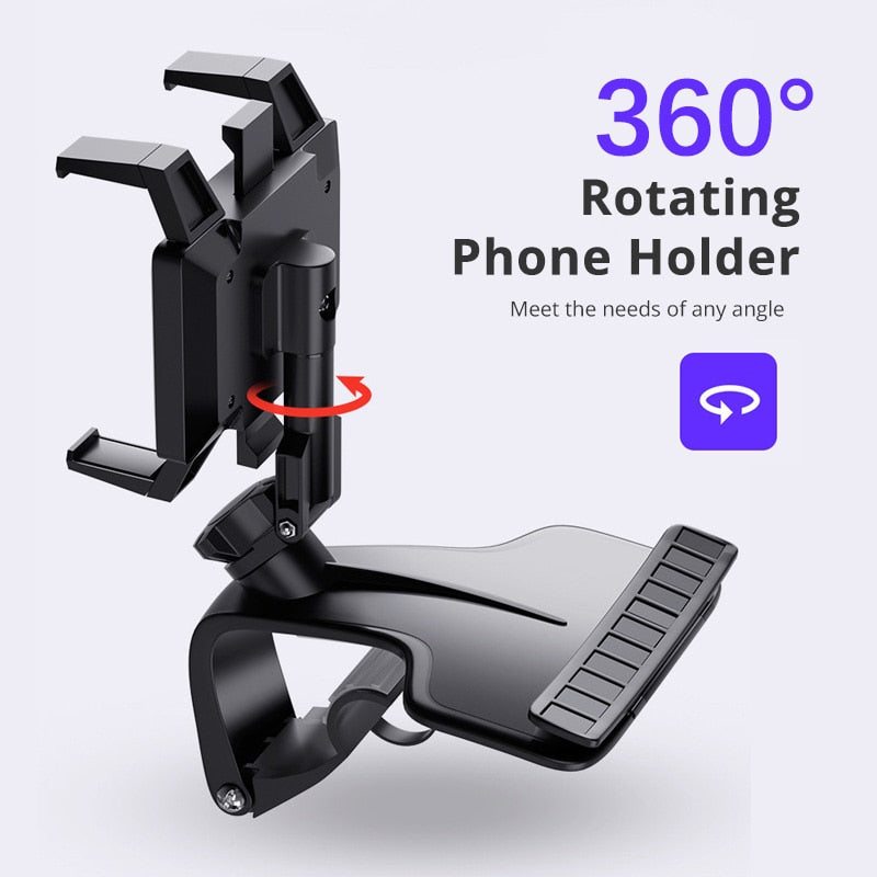 Universal mobiltelefonholder til bilens dashbord