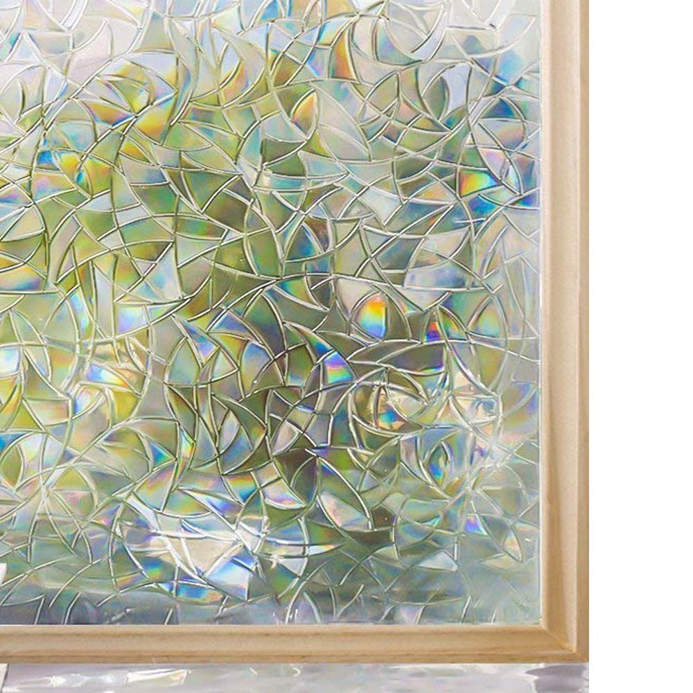 3D-regnbue glassfolie