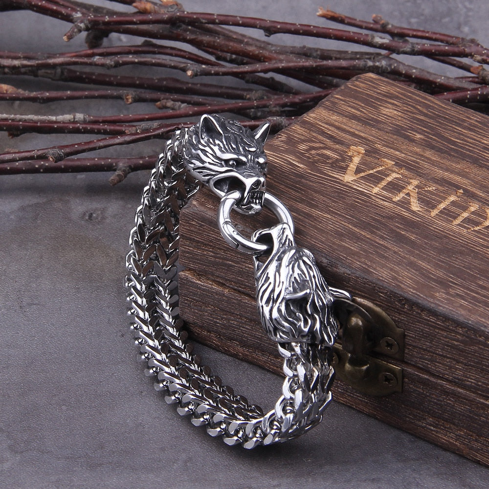Fenrir Vikingarmbånd - (norrøn mytologi)