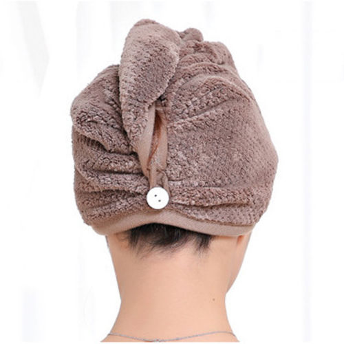 Håndkle i mikrofiber til hår (2-pakning)