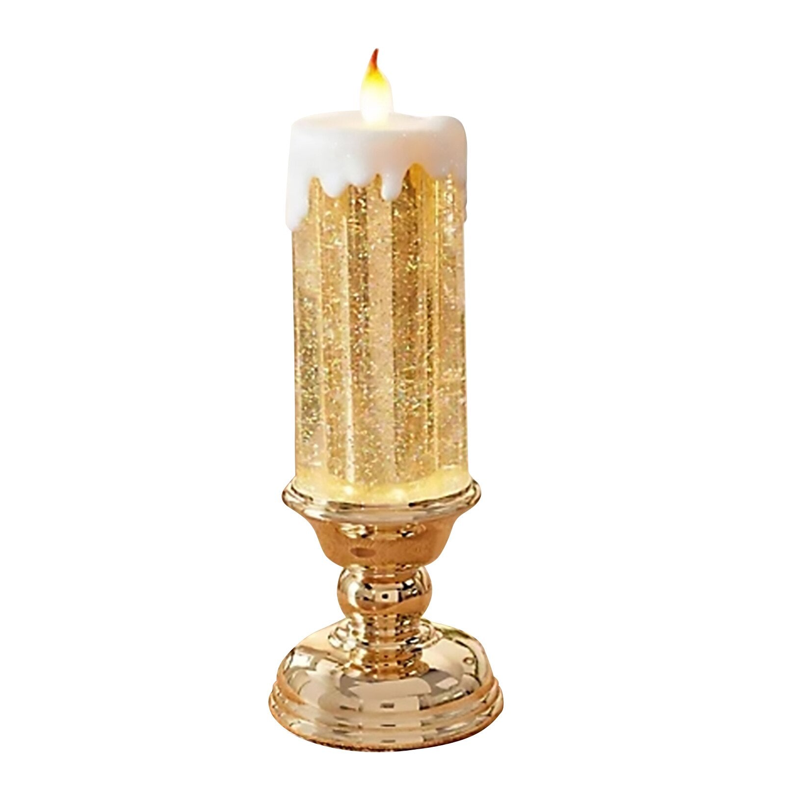 Fargeskiftende LED-vannlys med glitter