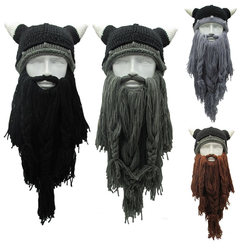 Den legendariske Barbarian Beard Hat - VikingX