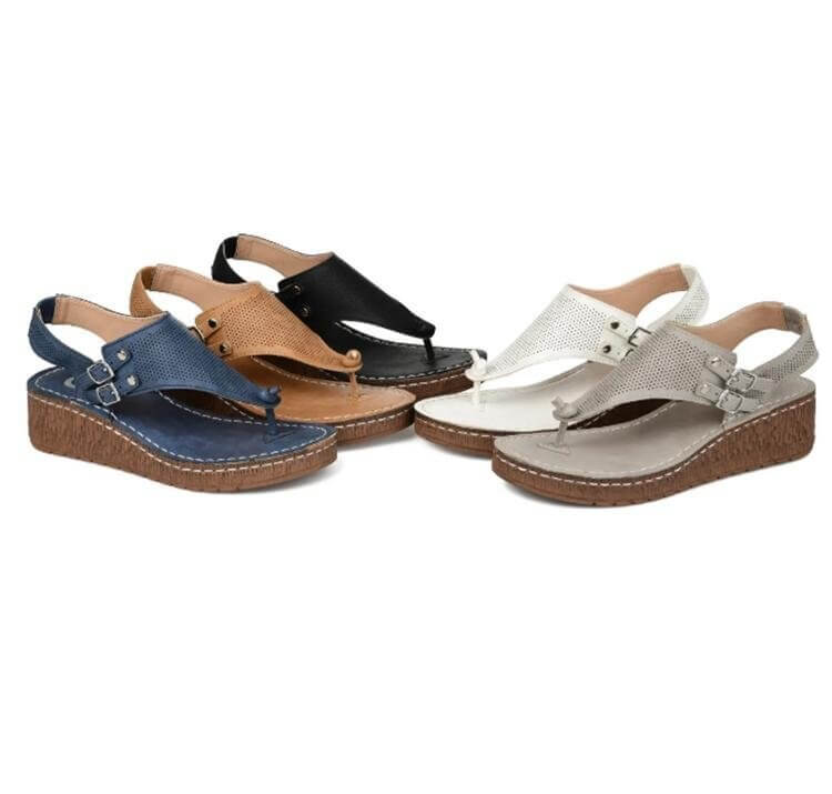 Ortopediske sandaler med spennestropp