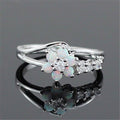 Blomst Opal Krystallring