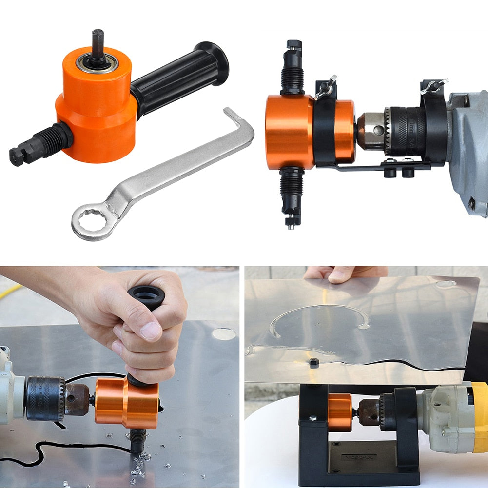 Dobbelthodet metallnibbler