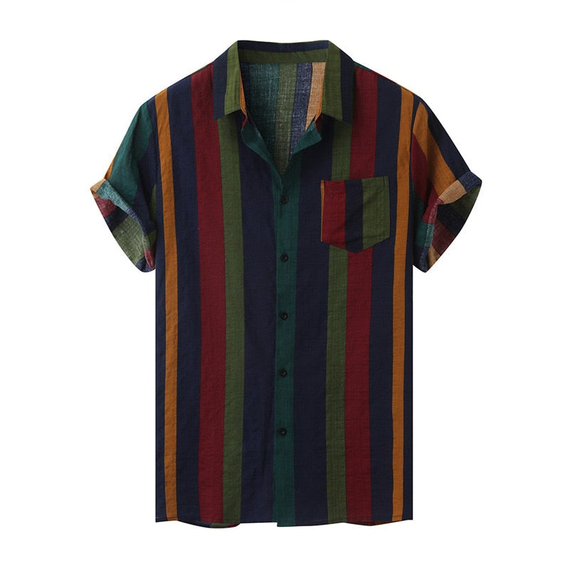 Hawaii-skjorte med vintagekrage