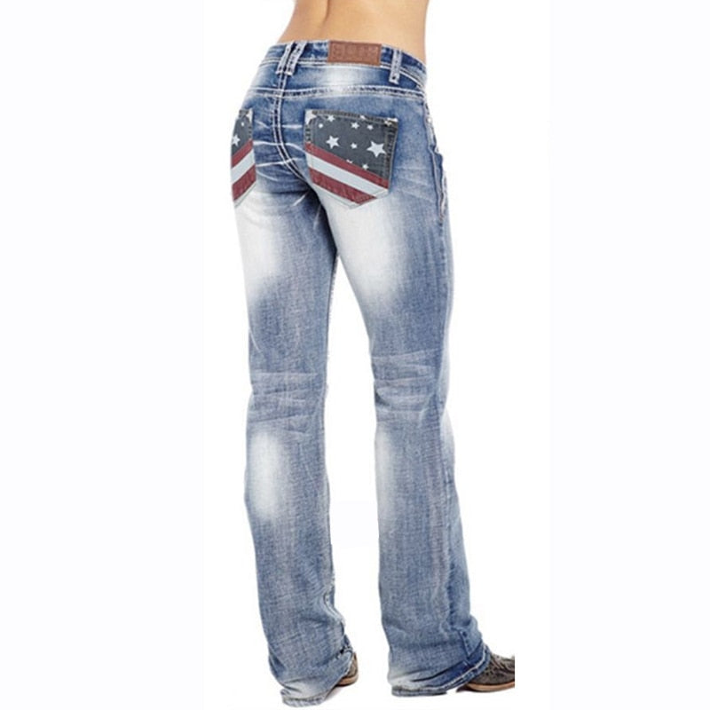 Denim Boot Cut-jeans