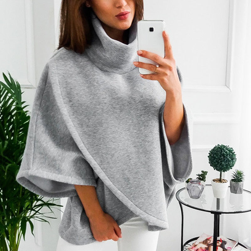 Asymmetrisk turtleneck