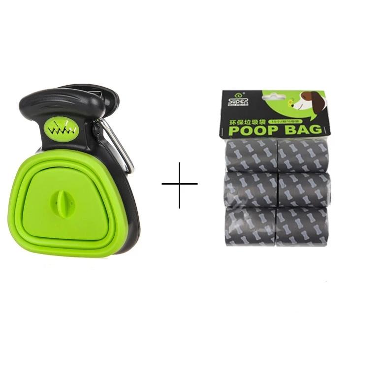 Poeper Scooper + 1 pakke biologisk nedbrytbare poser GRATIS