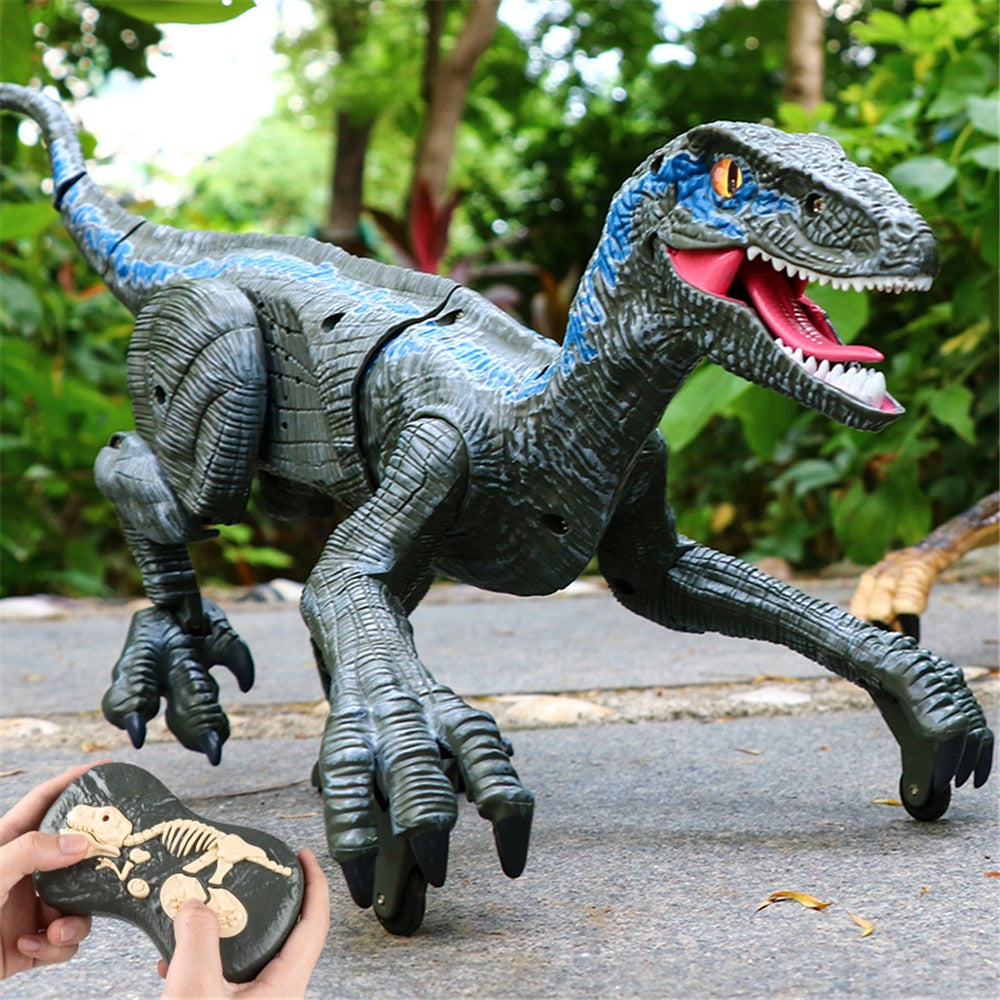 Realistiske RC dinosaurleker