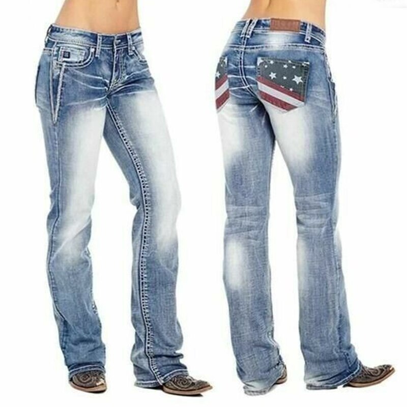 Denim Boot Cut-jeans