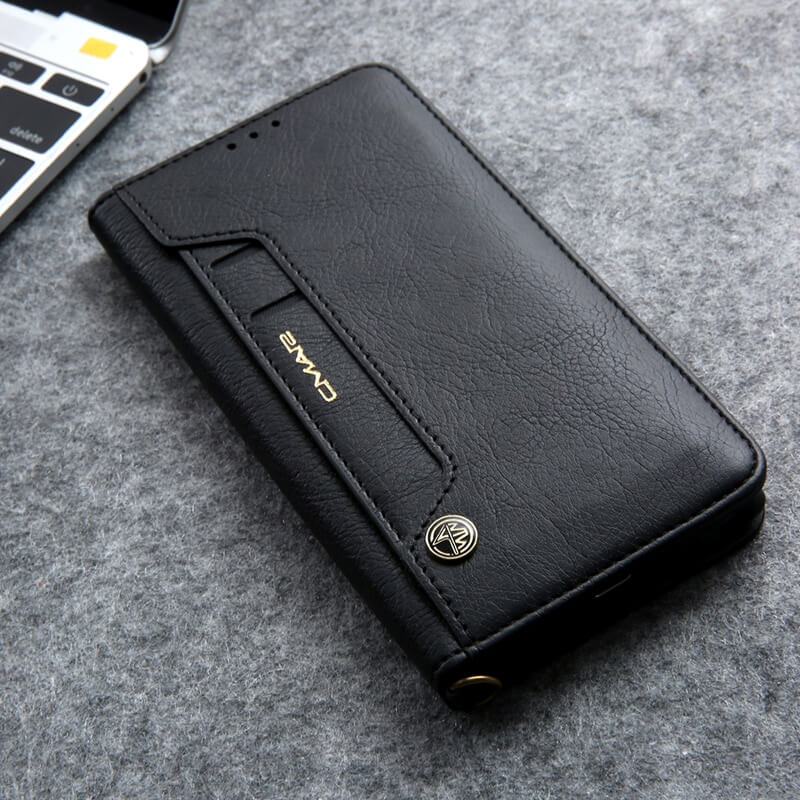 Magnetisk Folio-etui i Skinn