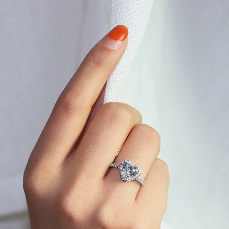 Hjertering i Cubic Zirconia