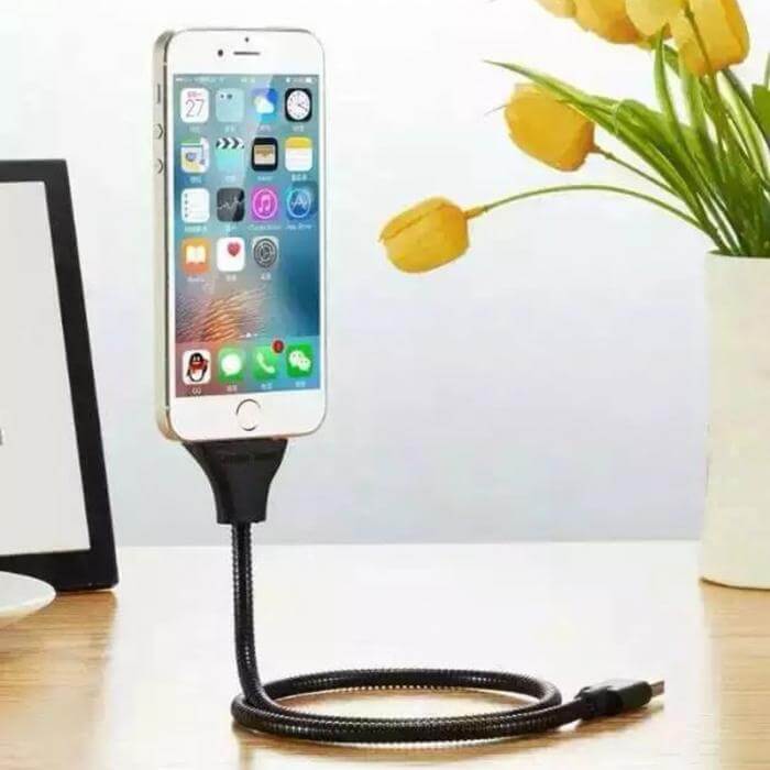 Allsidig mobilstativ ladekabel