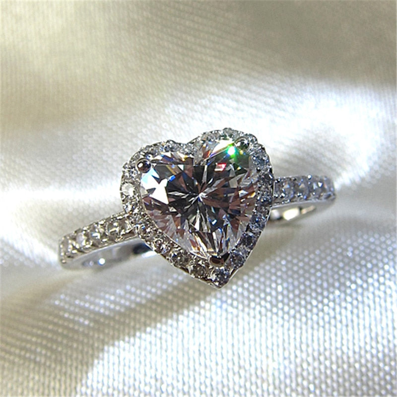 Hjertering i Cubic Zirconia