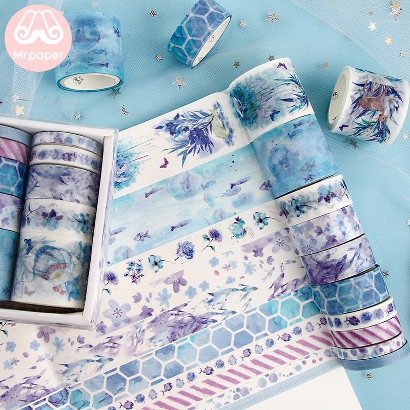 Dekorative Washi Tape-sett