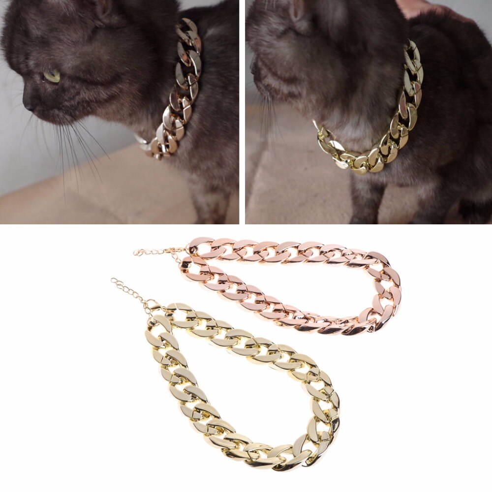 BlingBling Gullhundehalsbånd
