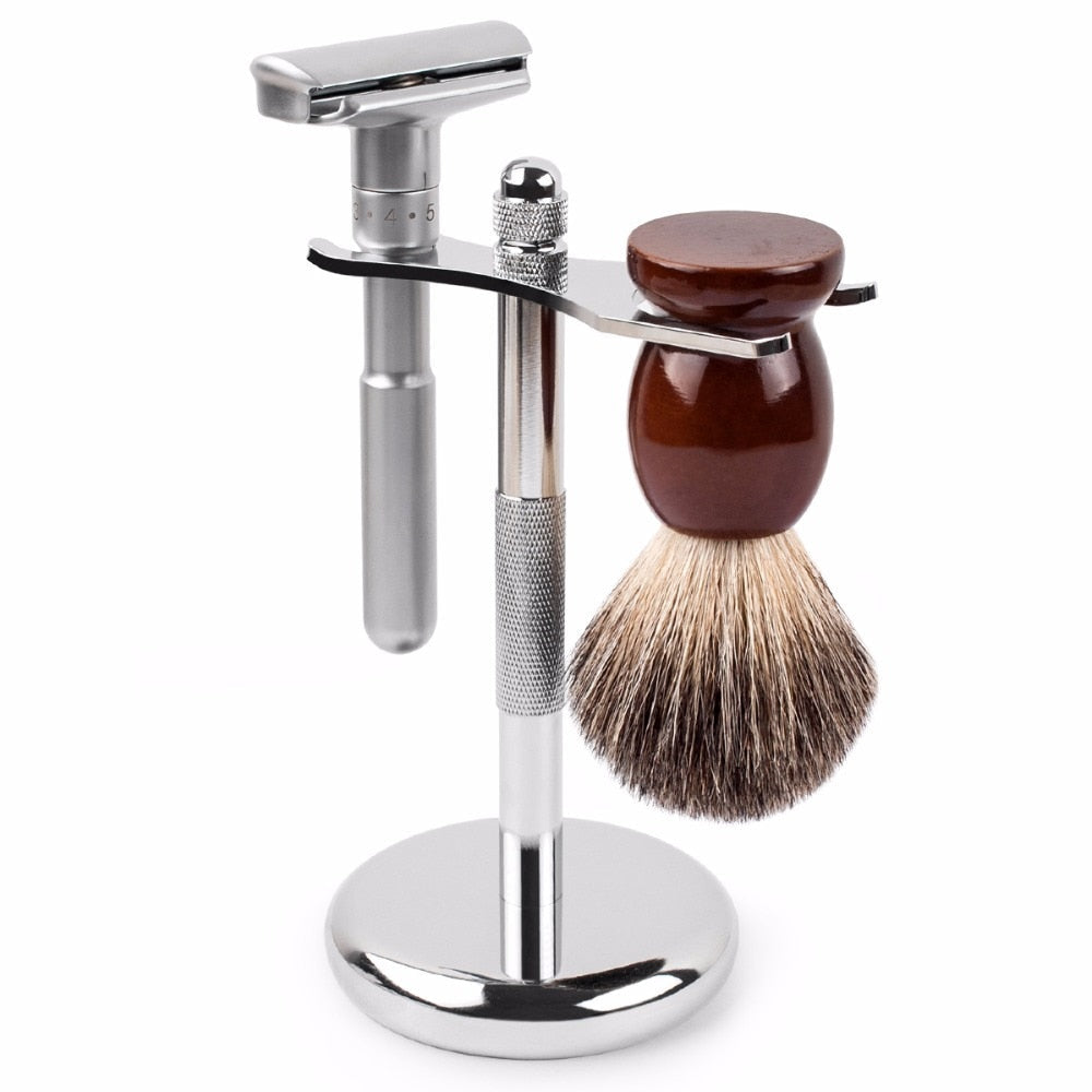 Tosidig barberhøvel