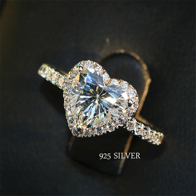 Hjertering i Cubic Zirconia