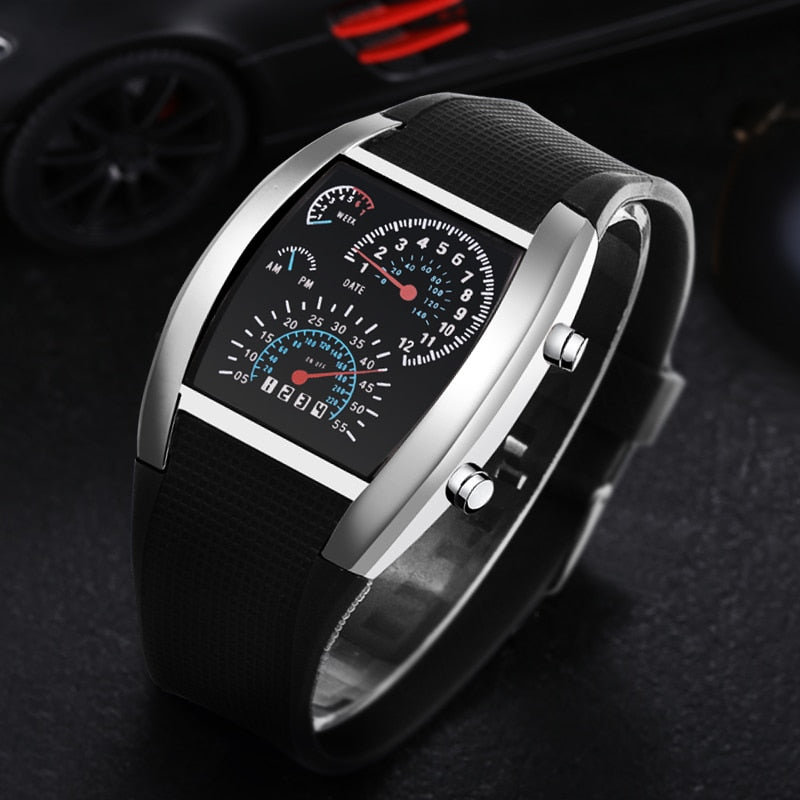 Speedometer Digitalt Armbåndsur