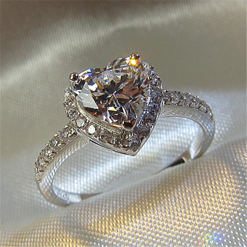 Hjertering i Cubic Zirconia