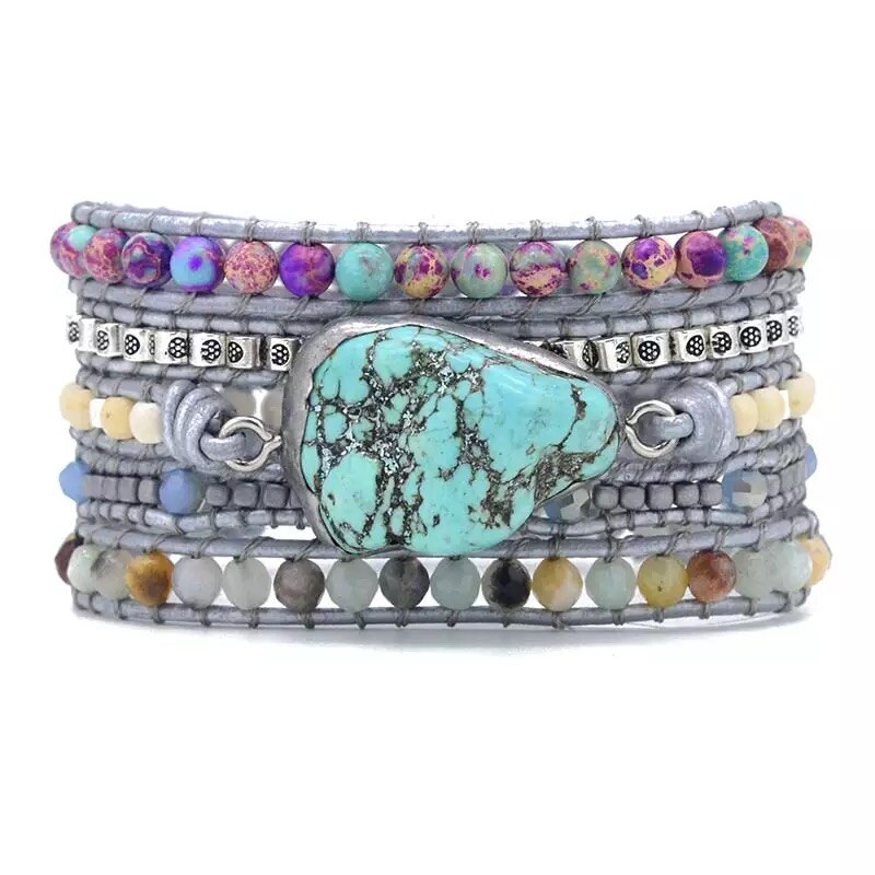 Helbredende turkis beskyttende armbånd