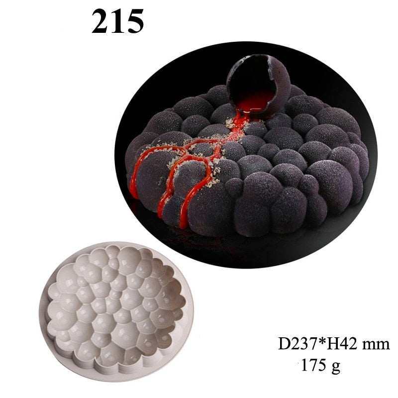 3D dessertformer i silikon