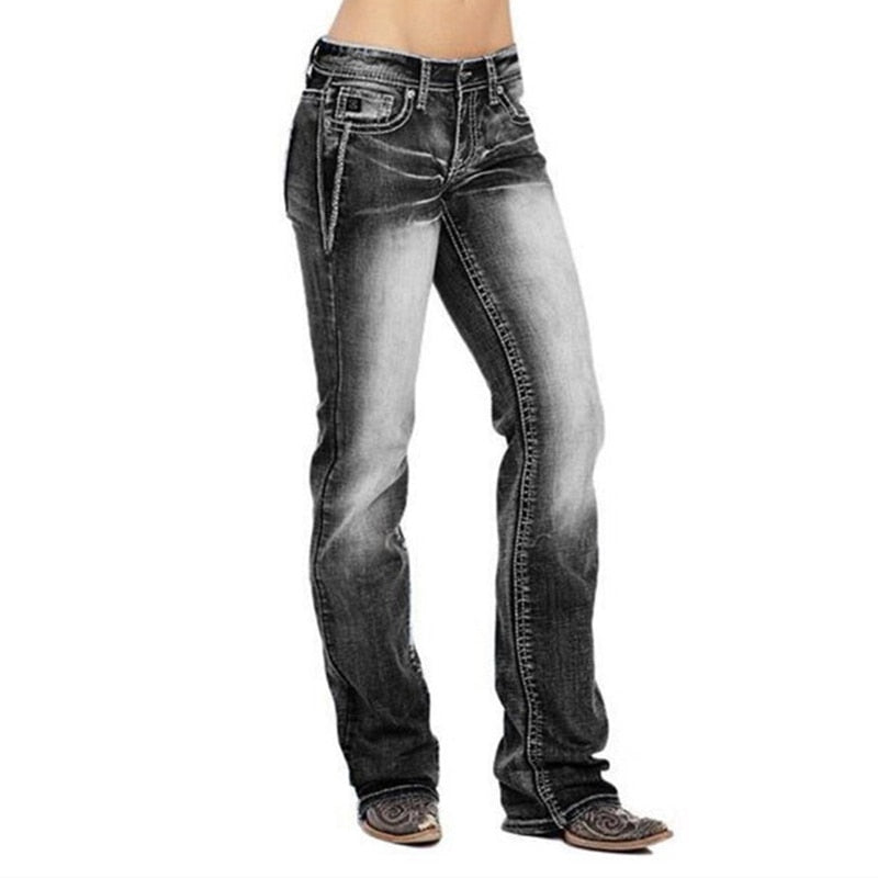 Denim Boot Cut-jeans