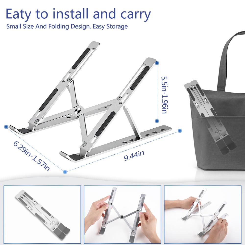 Justerbart laptopstativ
