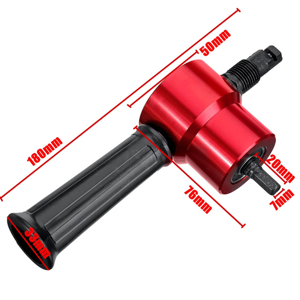 Dobbelthodet metallnibbler