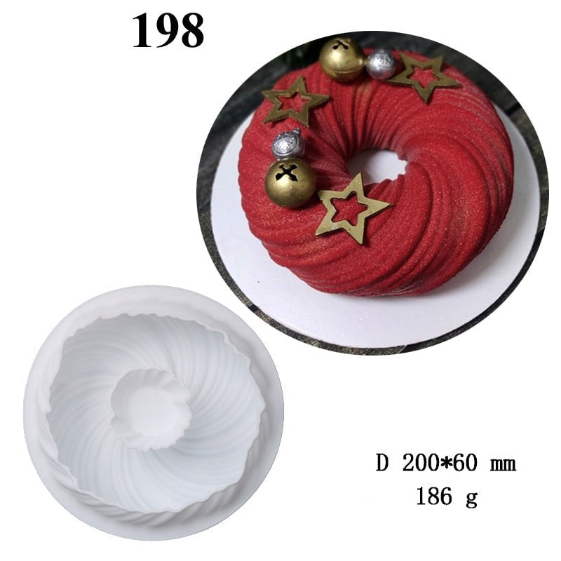 3D dessertformer i silikon