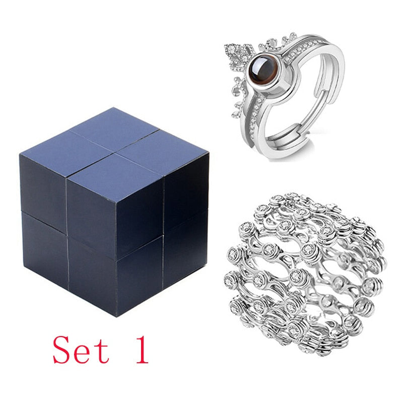 Ring og armbånd – puslespillboks