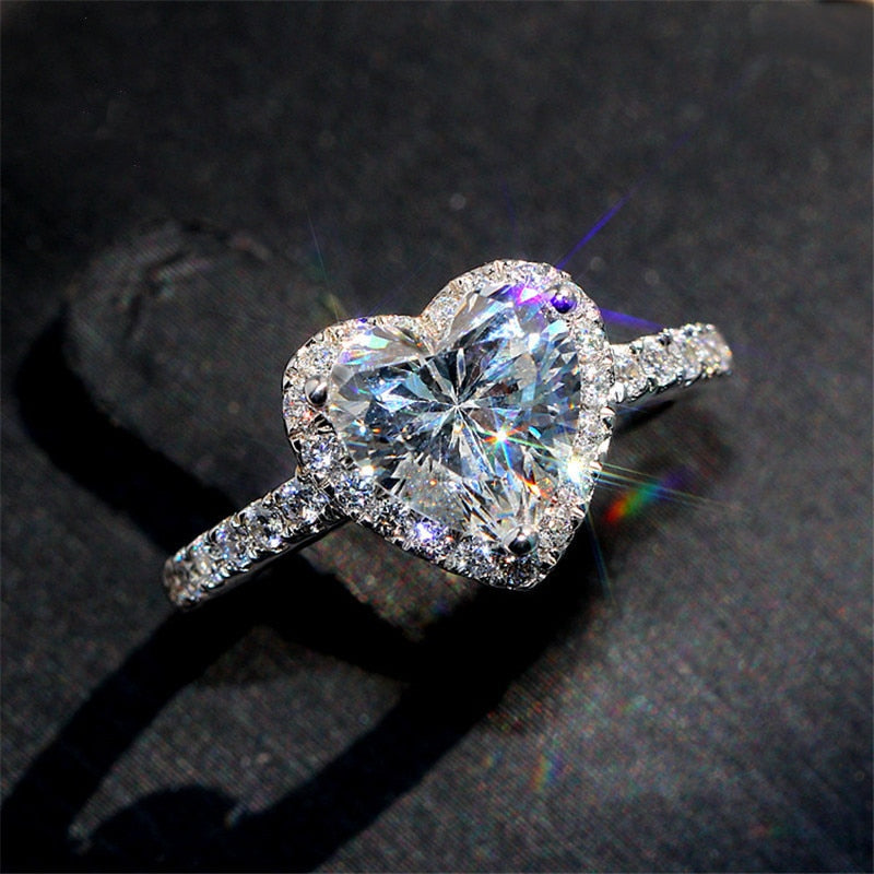 Hjertering i Cubic Zirconia