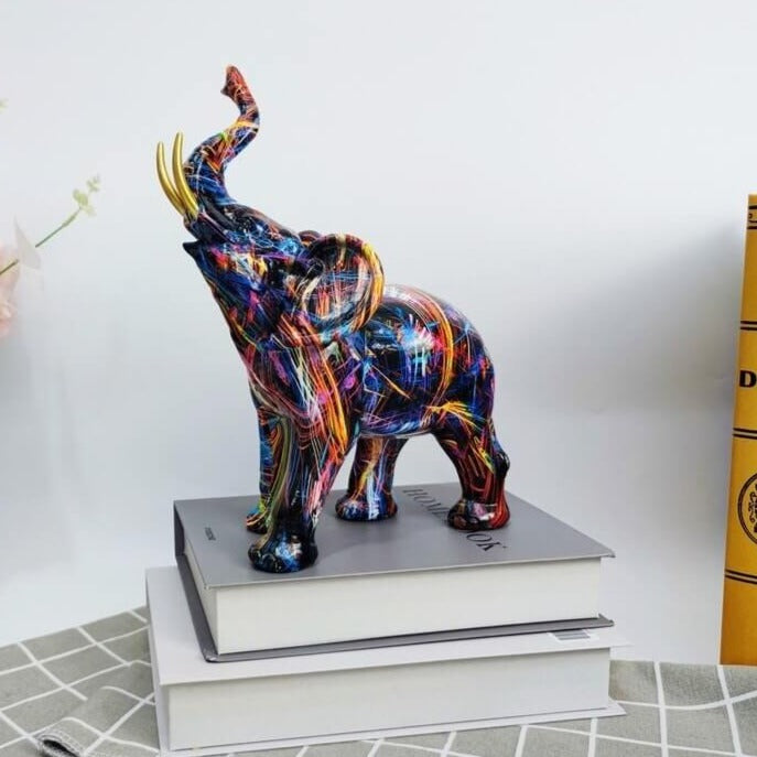 Kunst Elefantdekorasjon