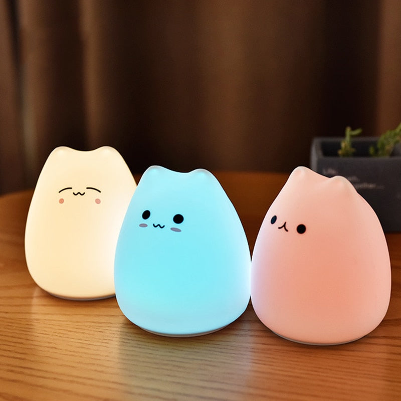 Frekk katt LED-lampe